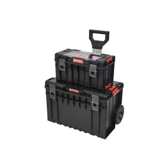   QBRICK SYSTEM ONE Vario Vozíková skrinka na náradie + SYSTEM PRO 500 Expert