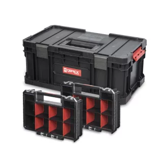 QBRICK SYSTEM TWO PLUS Box na náradie + 2 organizéry multi