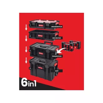 QBRICK SYSTEM TWO Sada náradia, 6-dielna
