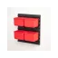 QBRICK SYSTEM Sada skladovacích skriniek 1 (QBRICK SYSTEM ONE 200 Basic,Profesional,Technik;QBRICK SYSTEM