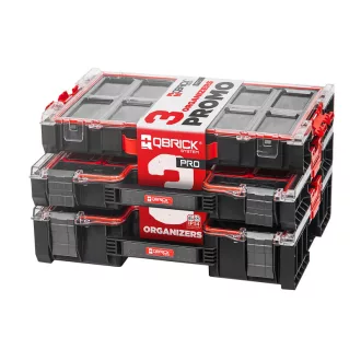   QBRICK SYSTEM PRO Sada organizérov 100 (vložka na špongiu)+200+300