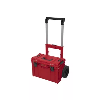   QBRICK SYSTEM PRIME Kufor na náradie na kolieskach Custom Red Ultra HD