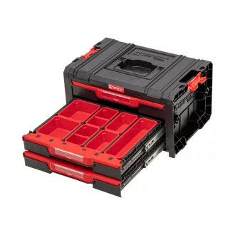   QBRICK SYSTEM PRO 2.0 Kufor na náradie s 3 zásuvkami Expert