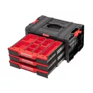 QBRICK SYSTEM PRO 2.0 Kufor na náradie s 3 zásuvkami Expert