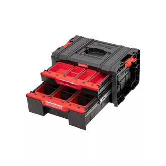 QBRICK SYSTEM PRO 2.0 Box na náradie s 2 zásuvkami Expert