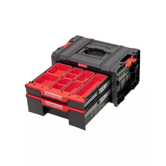 QBRICK SYSTEM PRO 2.0 Box na náradie s 2 zásuvkami Expert