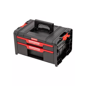 QBRICK SYSTEM PRO 2.0 Box na náradie s 2 zásuvkami Expert