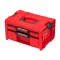 QBRICK SYSTEM PRO Skriňa na náradie s dvoma zásuvkami EXPERT Red Ultra HD
