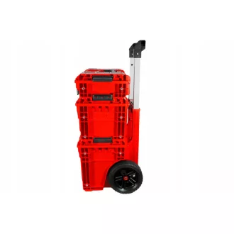   QBRICK SYSTEM PRIME Valčekový kufor na náradie Custom SET 2 Červený Red Ultra HD