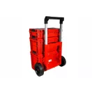 QBRICK SYSTEM PRIME Valčekový kufor na náradie Custom SET 2 Červený Red Ultra HD