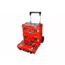 QBRICK SYSTEM PRIME Valčekový kufor na náradie Custom SET 2 Červený Red Ultra HD