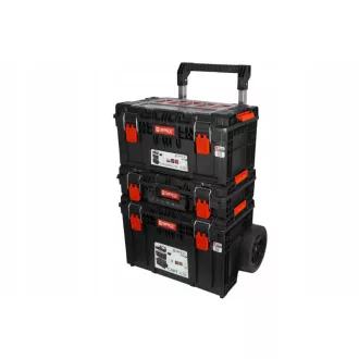 QBRICK SYSTEM PRIME Vozíková skrinka na náradie Set 2