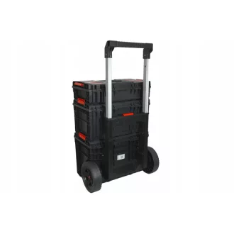 QBRICK SYSTEM PRIME Vozíková skrinka na náradie Set 2