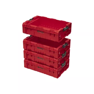   QBRICK SYSTEM PRO 2.0 Kufor na náradie 130 Red Ultra HD Custom