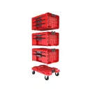 QBRICK SYSTEM PRO Vozíková zásuvková skrinka na náradie 3 Red Ultra HD