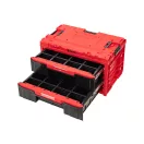 QBRICK SYSTEM ONE Nástrojový box so zásuvkami 2.0 Red