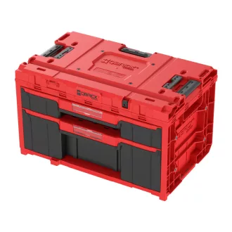 QBRICK SYSTEM ONE 2.0 Kufor na náradie Custom Red Ultra HD