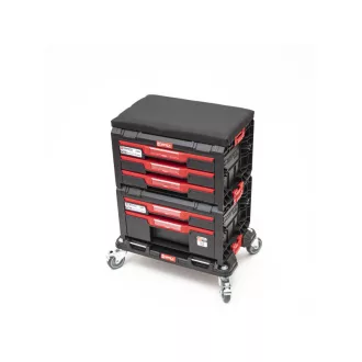 QBRICK SYSTEM PRO Penový sedací vklad čierny
