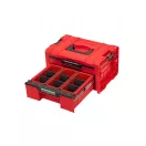 QBRICK SYSTEM PRO 2.0 Skrinka na náradie so zásuvkami, systém 6 Red Ultra HD