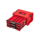 QBRICK SYSTEM PRO 2.0 Skrinka na náradie so zásuvkami, systém 6 Red Ultra HD