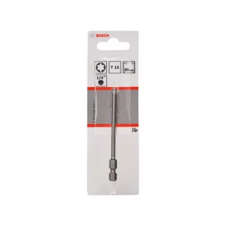 BOSCH Hrot bitu T15 x 89 mm 1/4" Extra tvrdý