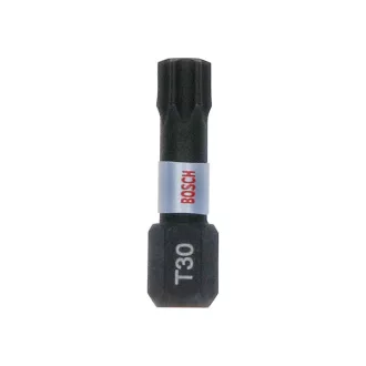   BOSCH Bithegy Torx T30 x 25 mm 1/4" Tic Tac v krabici Kontrola nárazu (25 ks)