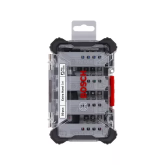 BOSCH Sada bitov 50 kusov 1/4" Hex Extra Hard
