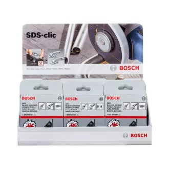   BOSCH displej montážnej matice uhlovej brúsky (SDS CLIC) 115 - 230 mm M14 (15 ks)