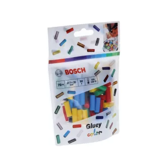   BOSCH Lepiaca kartuša so zmiešanými farbami 7 x 20 mm Lepidlo (70 ks)