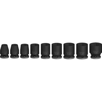   BOSCH PRO Sada nástrčných kľúčov 9 kusov 3/8" 7-19 mm CrMo