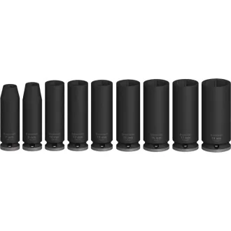   BOSCH PRO Sada dlhých kľúčov na matice 9 kusov 3/8" 7-19 mm CrMo