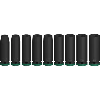   BOSCH PRO Set dlhých násadových kľúčov 9 kusov 1/2" 10-19 mm CrMo