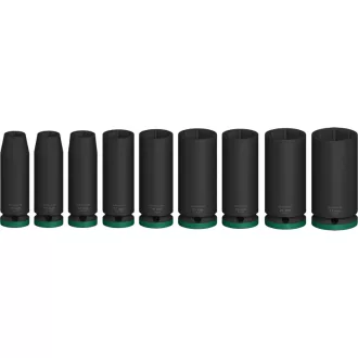   BOSCH PRO Dlhý súprava dutých klúčov 9 kusov 1/2" 10-27 mm CrMo