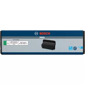   BOSCH PRO Dlhý súprava dutých klúčov 9 kusov 1/2" 10-27 mm CrMo