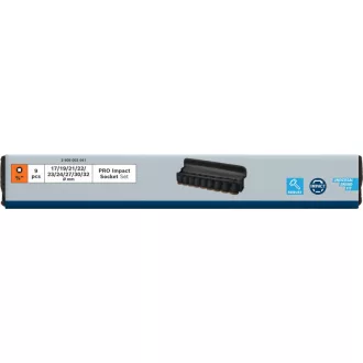   BOSCH PRO Sada náradia s hrnčekmi 9 kusov 3/4" 17-32 mm CrMo