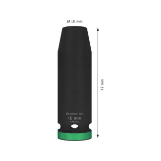   BOSCH PRO Dlhá nástrčná kľúč na stroje 1/2" 10 mm CrMo