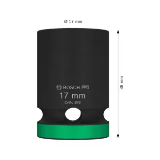 BOSCH PRO Náradie na strojové prevody 1/2" 17 mm CrMo
