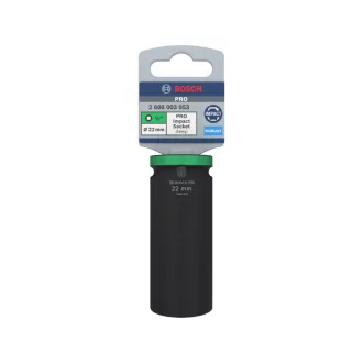 BOSCH PRO Dlhá nástrčka pre stroje 1/2" 22 mm CrMo