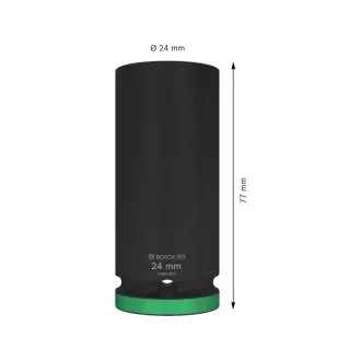 BOSCH PRO Dlhá lisovaná dutinka 1/2" 24 mm CrMo