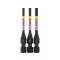 BOSCH PRO Sada bitových vložiek 3 dielna T10 / T15 / T20 x 55 mm 1/4" Hex