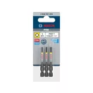 BOSCH PRO Sada bitových vložiek 3 dielna T10 / T15 / T20 x 55 mm 1/4" Hex