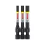 BOSCH PRO Sada nástavcov na bitky 3 kusy T25 / T30 / T40 x 55 mm 1/4" Hex