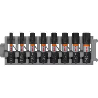   BOSCH PRO Sada bitov na nárazy 8 kusov T10 - T40 x 25 mm 1/4" Hex