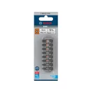 BOSCH PRO Sada bitov na nárazy 8 kusov T10 - T40 x 25 mm 1/4" Hex