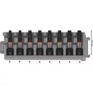 BOSCH PRO Sada náradia s bitmi na nárazy 8 dielna R1 - R3 x 25 mm Robertson 1/4" Hex