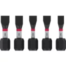 BOSCH PRO Sada bitov s dopadom 5 kusov 25mm (SL4,5/SL5,5x3/6,5x1ks) 1/4" Hex