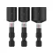 BOSCH PRO Impact skrutkovačová sada, 3 dielna, 50 mm (8 / 10 / 13 mm) 1/4 Hex