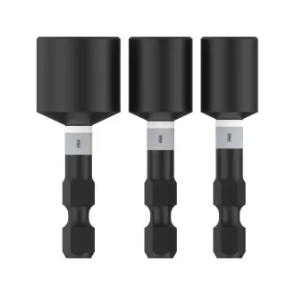  BOSCH PRO Impact skrutkovačová sada, 3 dielna, 50 mm (8 / 10 / 13 mm) 1/4 Hex