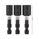 BOSCH PRO Impact Skrutkovač 3 kusy 50 mm (1/4" / 5/16" / 3/8") 1/4" Hex