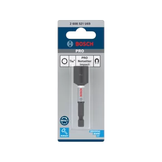   BOSCH PRO Magnetický skrutkovač na skrutky 7/16" x 65 mm 1/4" Hex